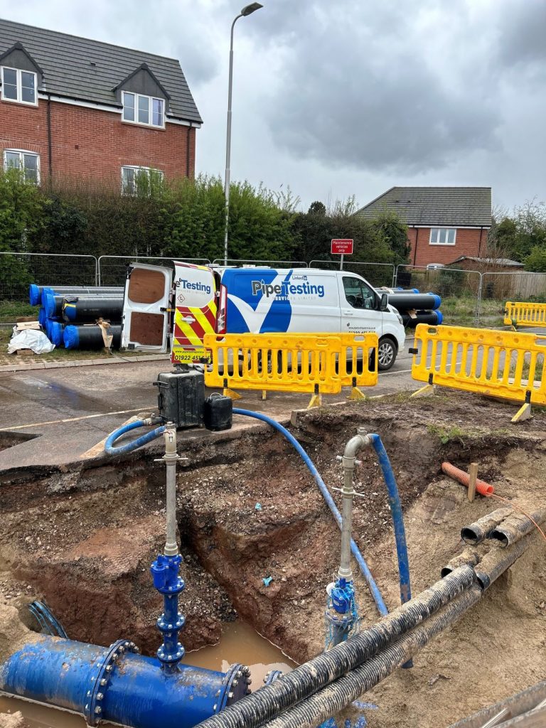 HS2 Water Infrastructure Services by Pipe Testing Services. Chlorination Services - works carried out for Network Plus, chlorination and de-chlorination services.