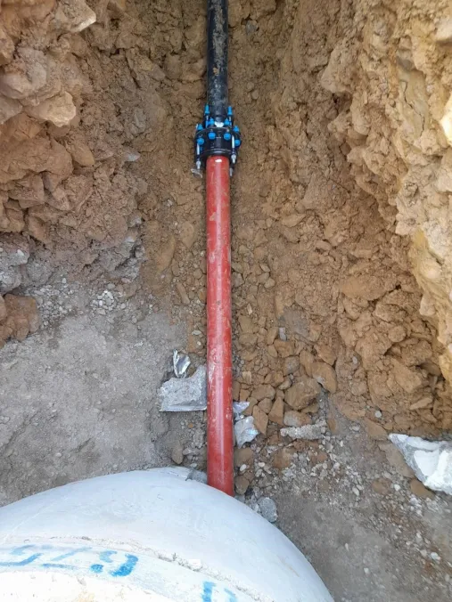 electro fusion pipe testing - rising mains. Pipe Testing Services.