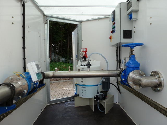 Chlorination trailers & hire equipment - water system chlorination
