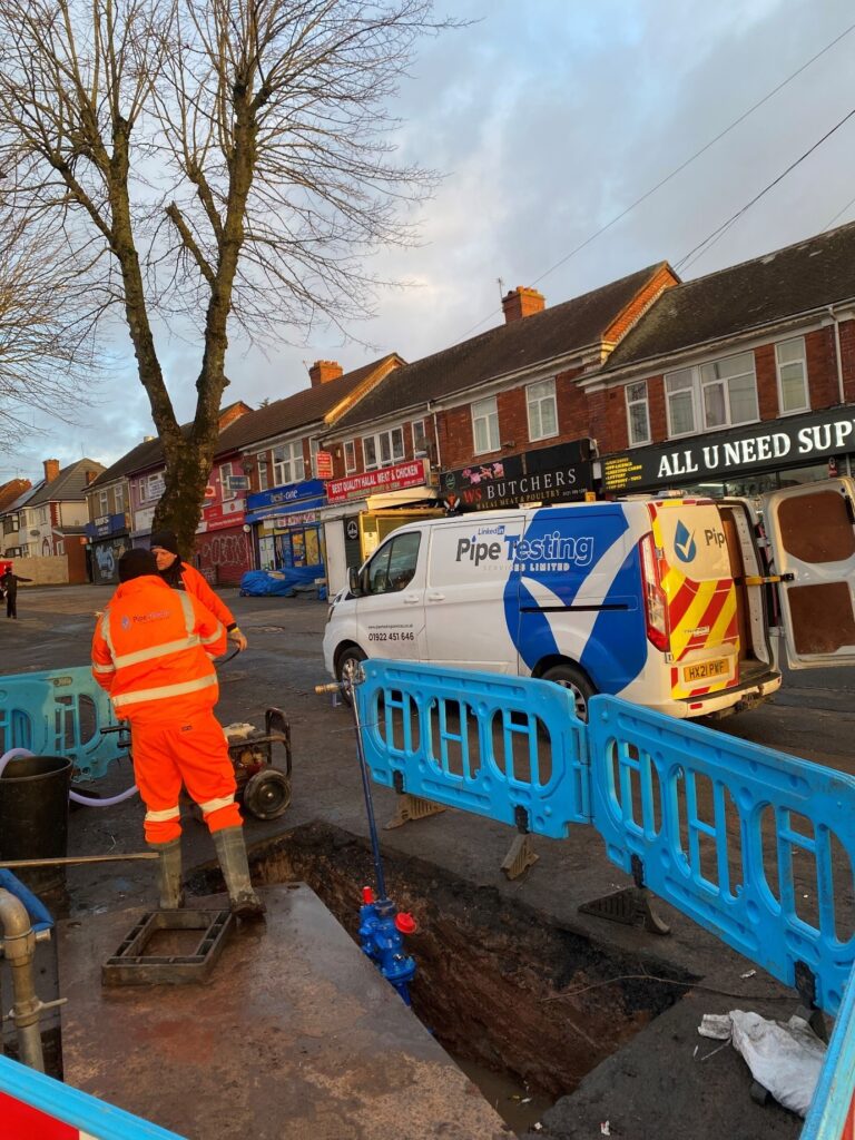 PTS Supports Sapphire Utility Solutions on Severn Trent Water's AMP7 Mains Renewal